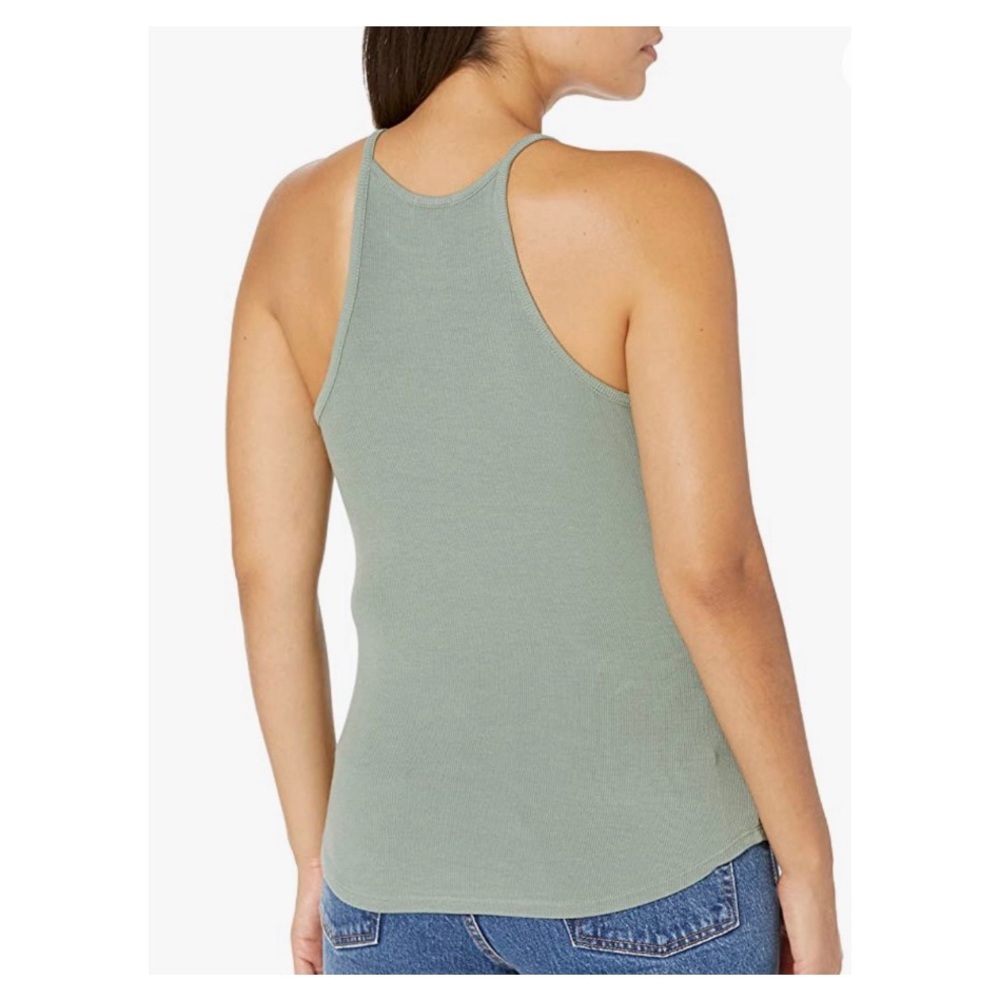 ๐ splendid high neck tank in sage - Picture 2 of 11